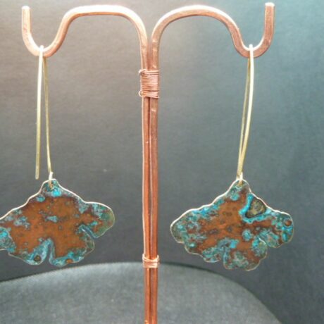 2.202.09 – boucles oxydée gingko