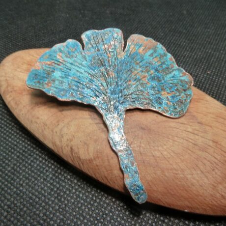 3.300.2 – broche gingko oxydée