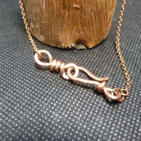 3.601.2 – pendentif cuivre nu perle