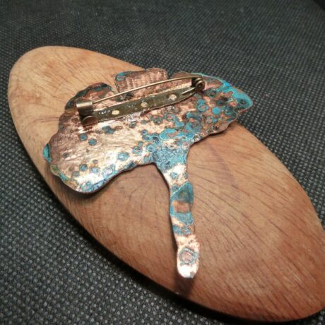 4.300.2 – broche gingko oxydée