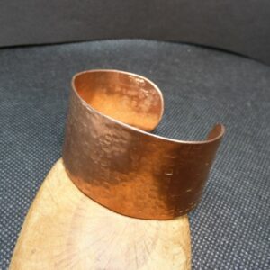 Bracelet cuivre nu martelé