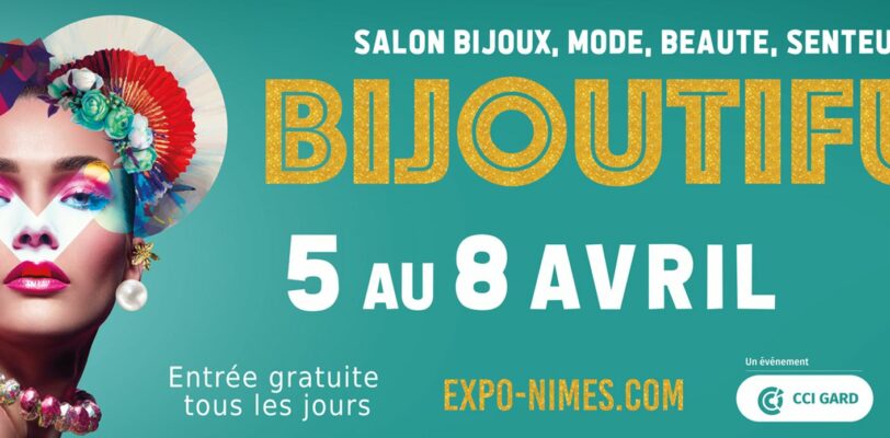 Bijoutiful affiche du salon du bijou